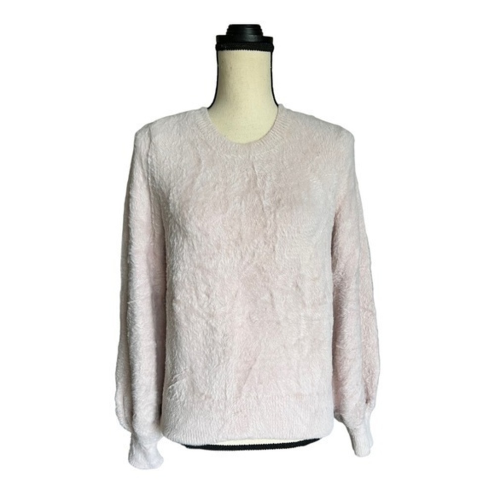 Philosophy Pink Fuzzy Sweater Size M